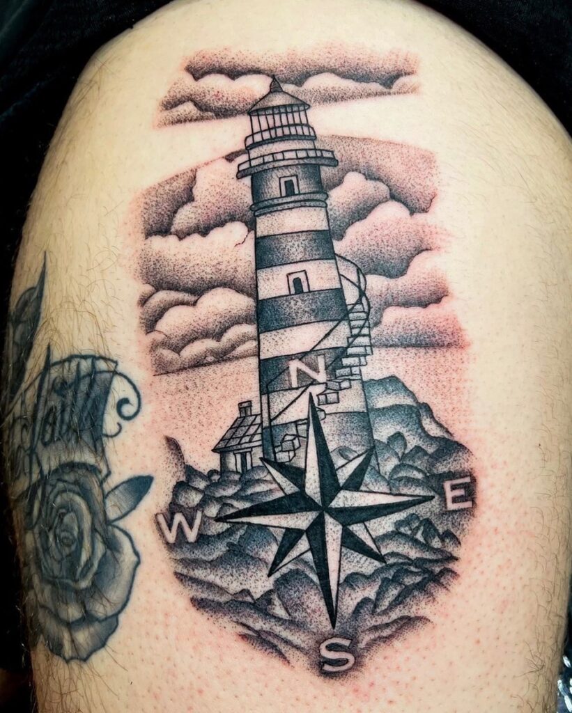 Pure Ink Tattoo - NJ - Tito Rodriguez - Lighthouse Tattoo