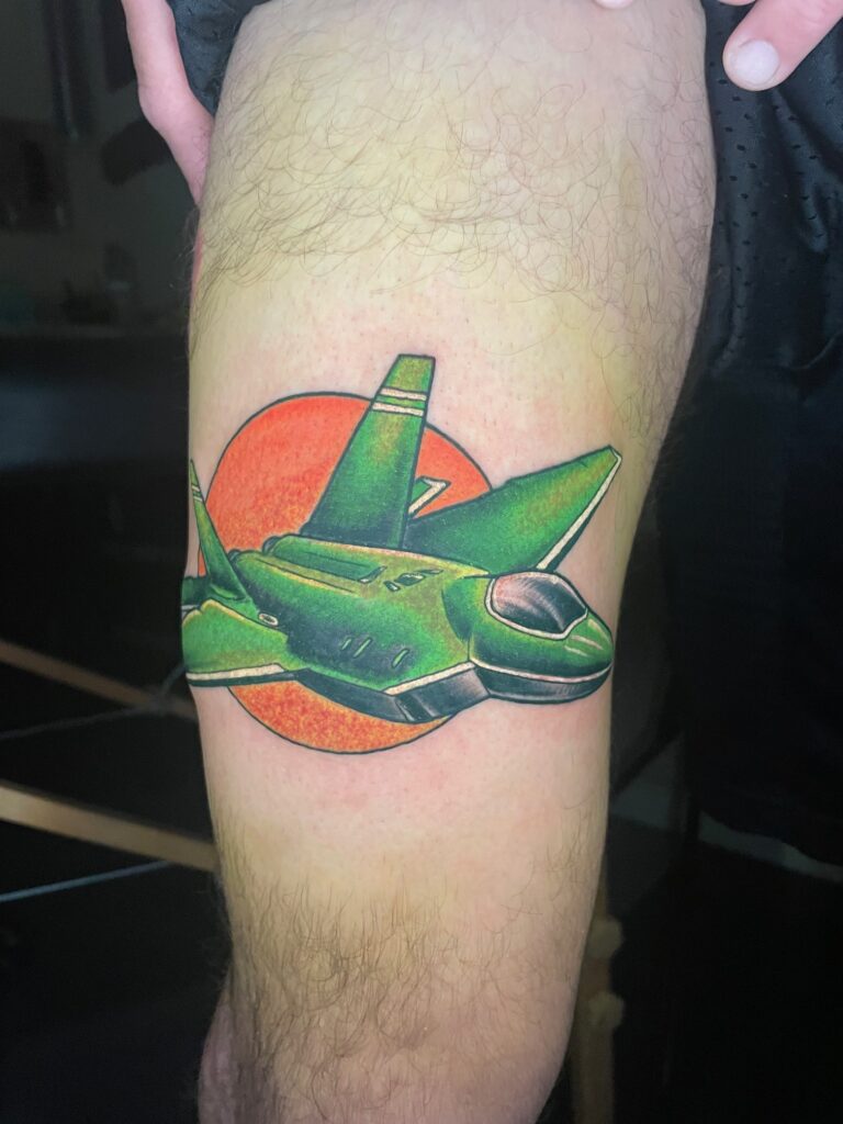Bethany Hoff - Jet Plane Tattoo