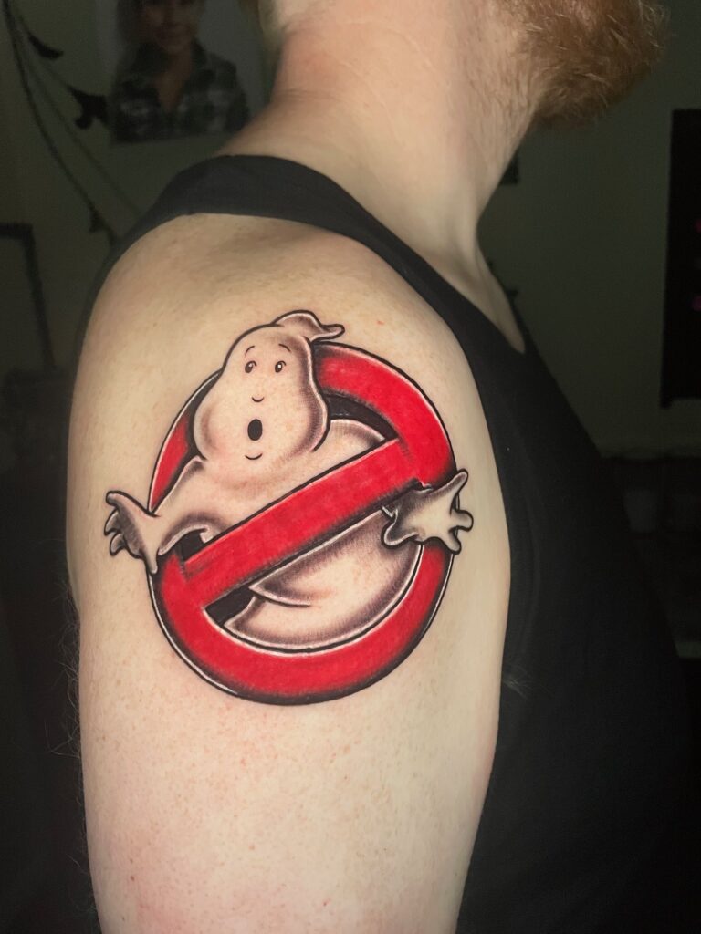 Bethany Hoff - Ghostbusters Tattoo