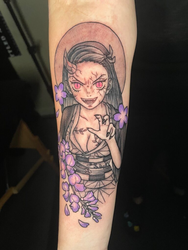 Bethany Hoff - Anime Tattoo