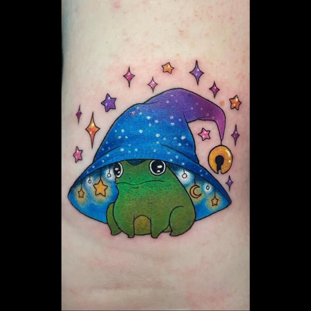 Bethany Hoff - Toad Wizard Tattoo