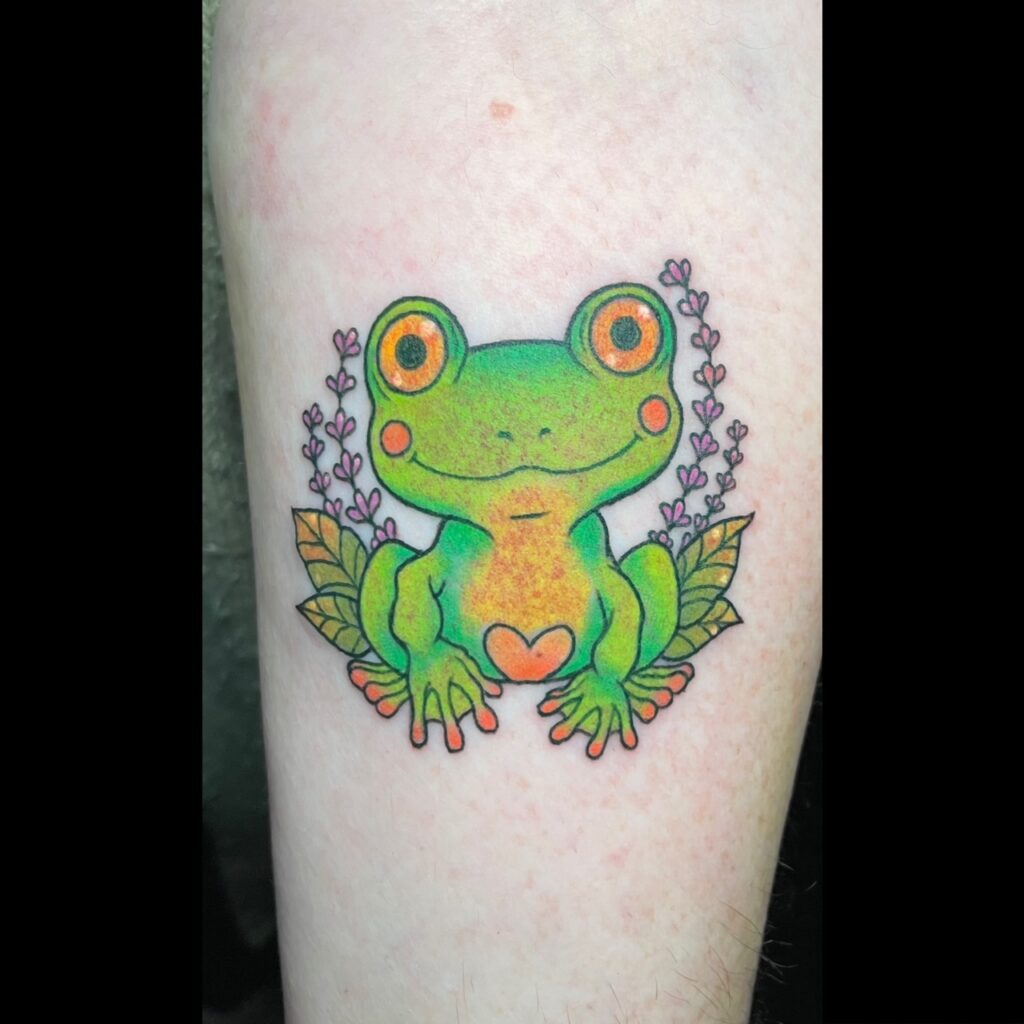 Bethany Hoff - Happy Frog Tattoo