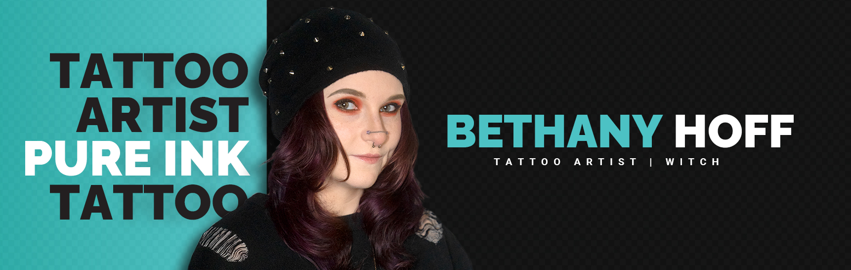 Bethany Hoff - Tattoo Artist - Witch - Pure Ink Tattoo Studio NJ
