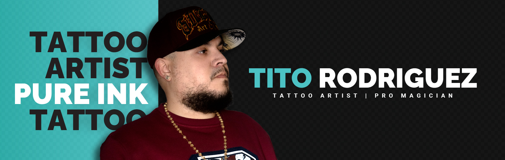 Tito Rodriguez - Tattoo Artist - Magician - Pure Ink Tattoo Studio NJ
