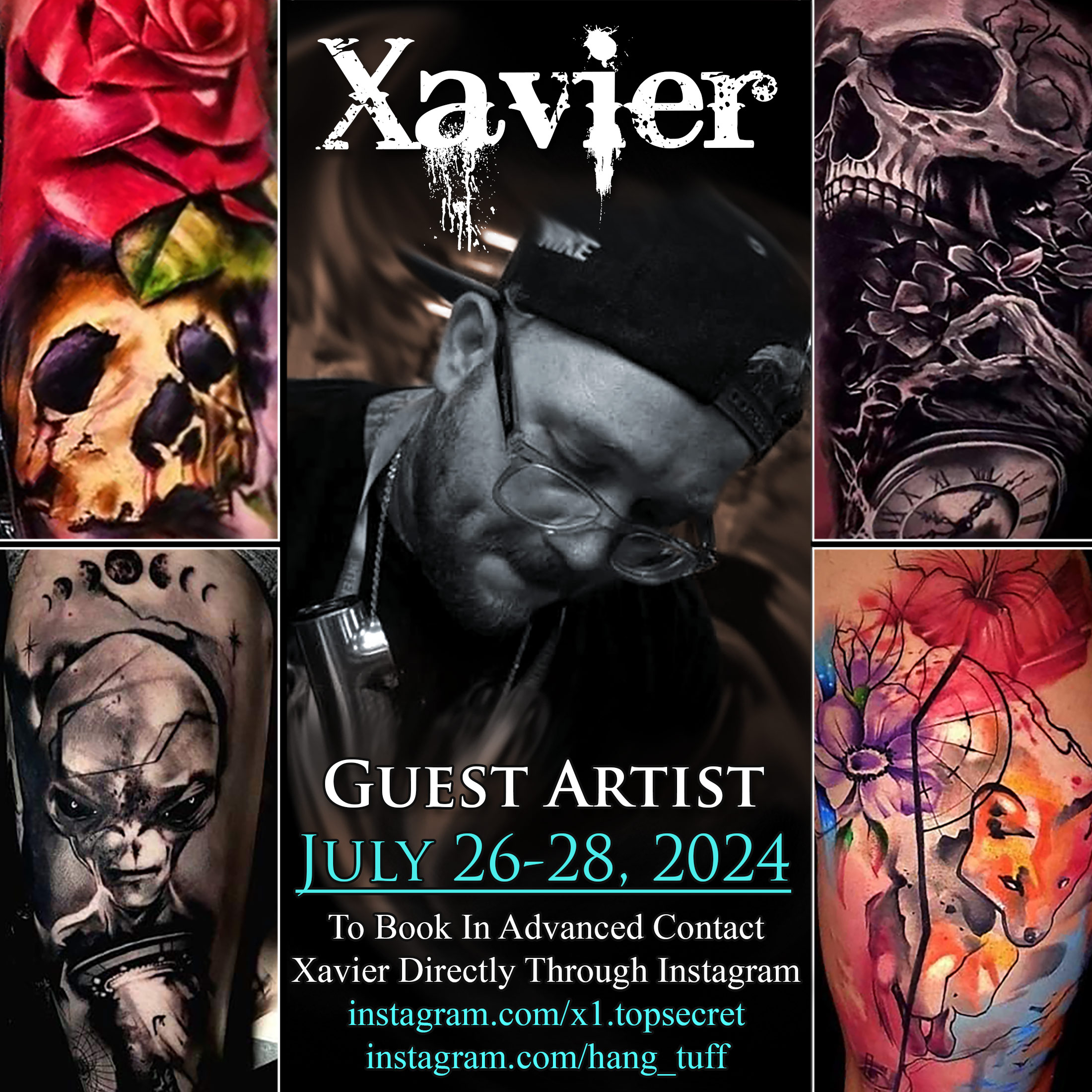 Xavier - Guest Artist - Pure Ink Tattoo